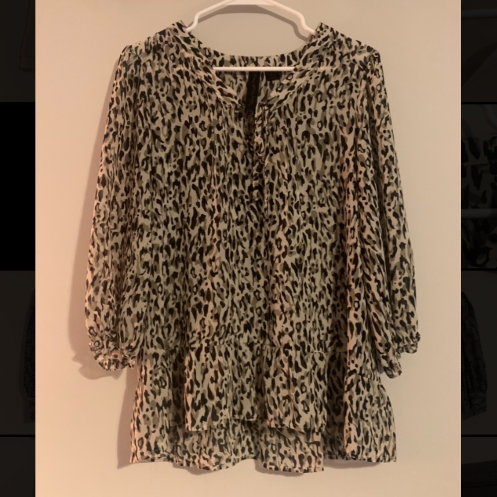 Elapsed Print Blouse